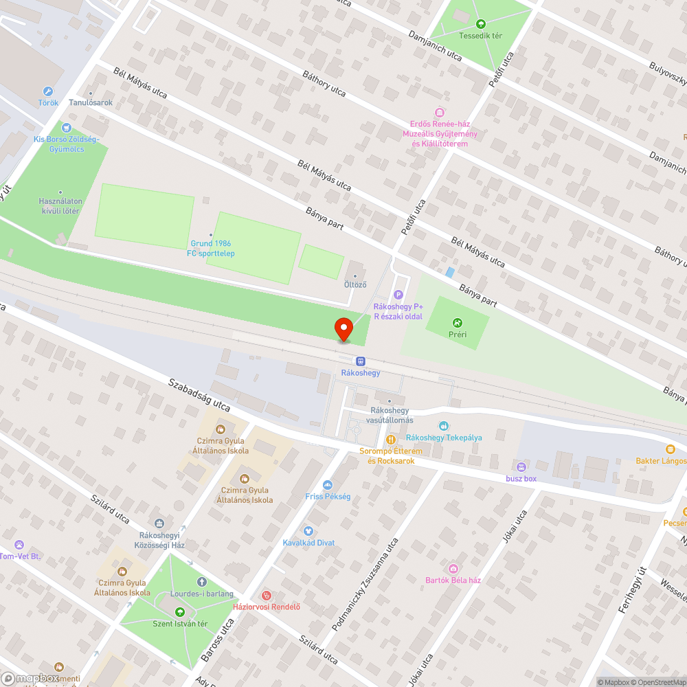 Kiégett lámpák az aluljáróban bejelentés helye