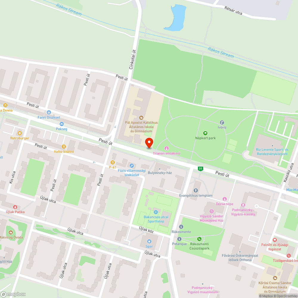 Graffitis utasváró bejelentés helye