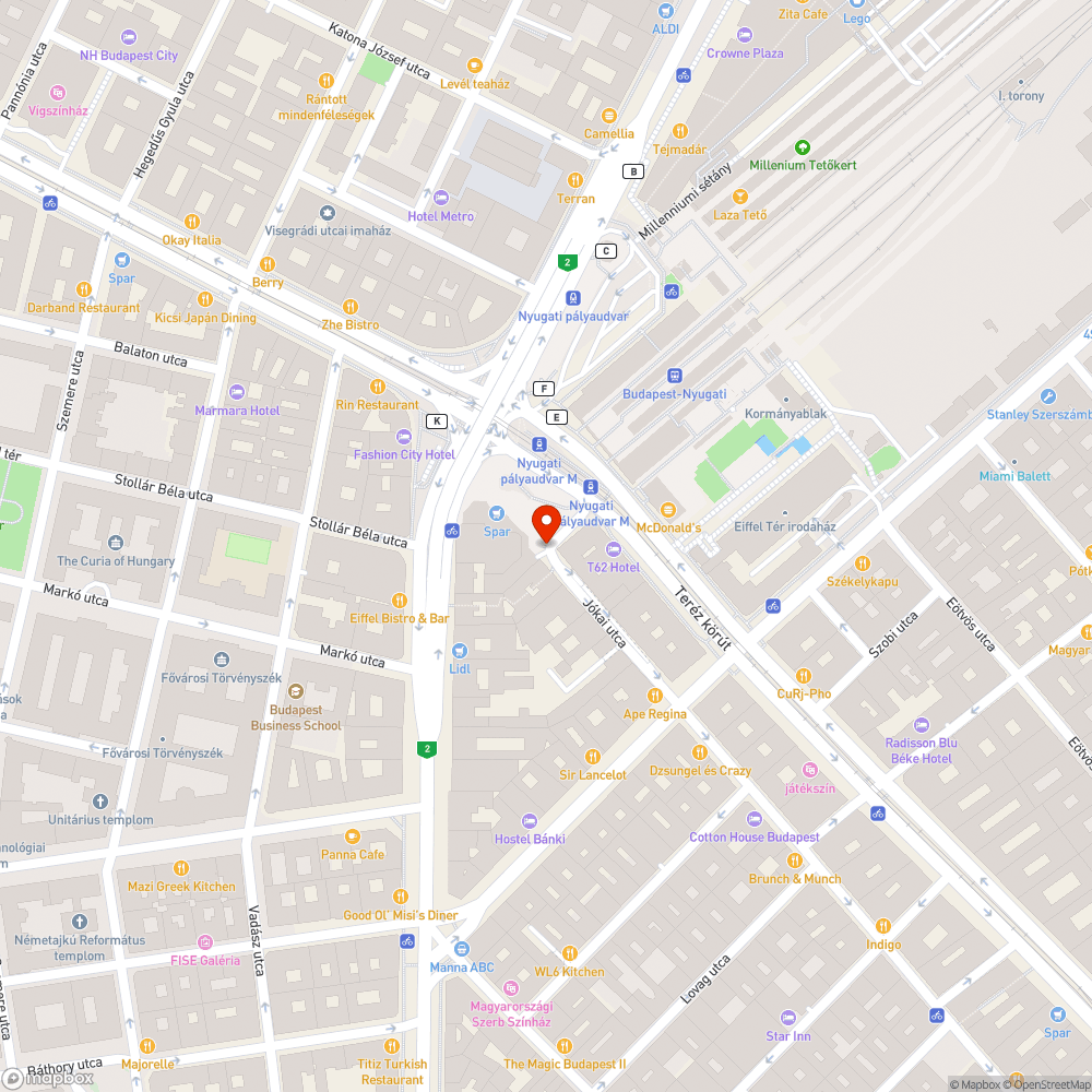 Hiányzó pollerek bejelentés helye