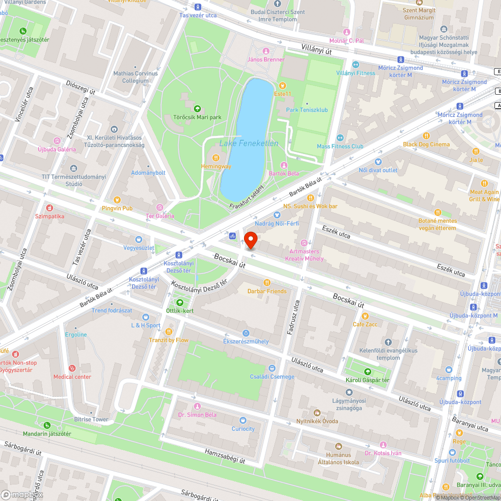 Szétmállott és ragyás fedlap a Kosztolányi Dezső térnél bejelentés helye