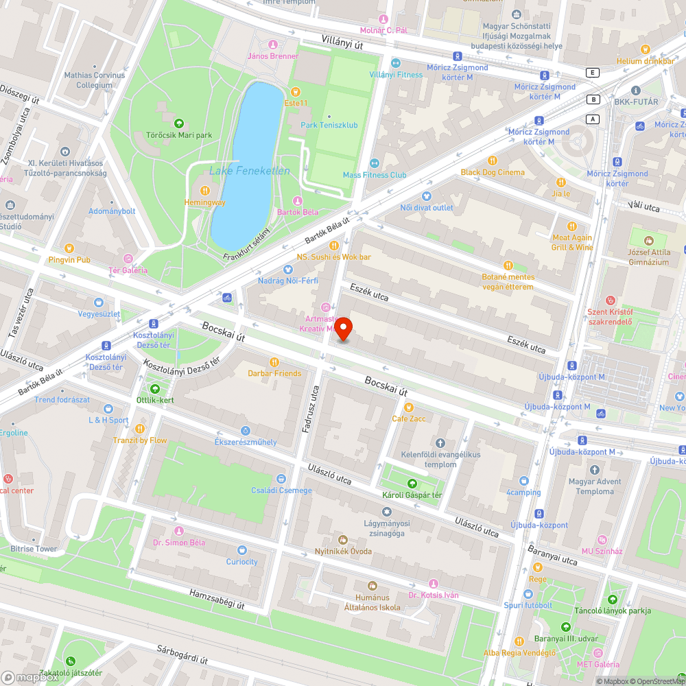 Sérült fedlap a Bocskai út / Fadrusz utcánál bejelentés helye