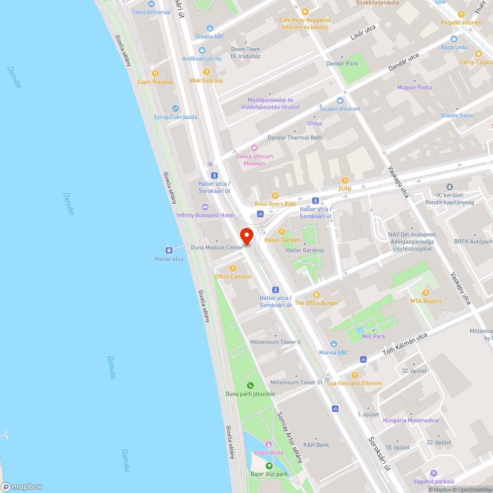 Kiszáradt fák bejelentés helye