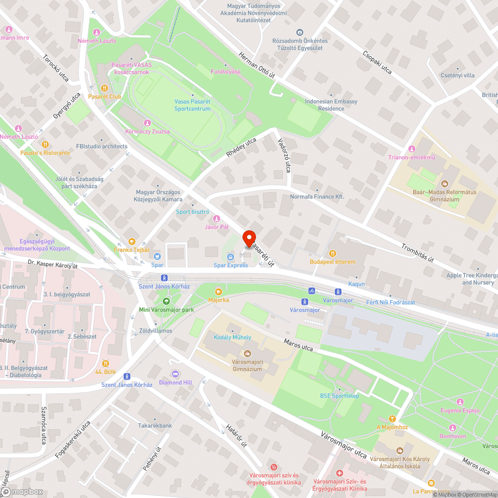 Jelöletlen járdafelbontás, kerülőút hiánya bejelentés helye