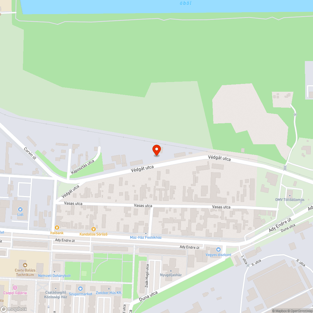 Eldugult víznyelők bejelentés helye