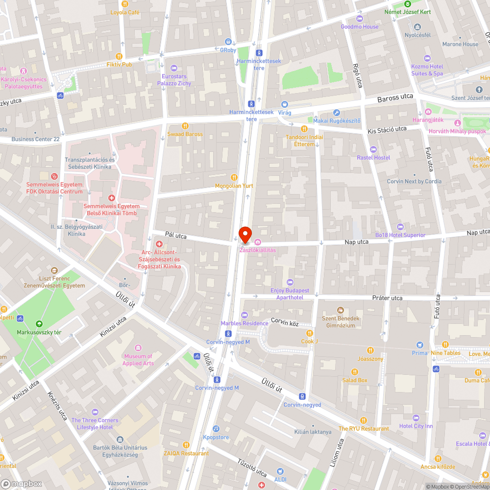 Kallódó információs tábla bejelentés helye