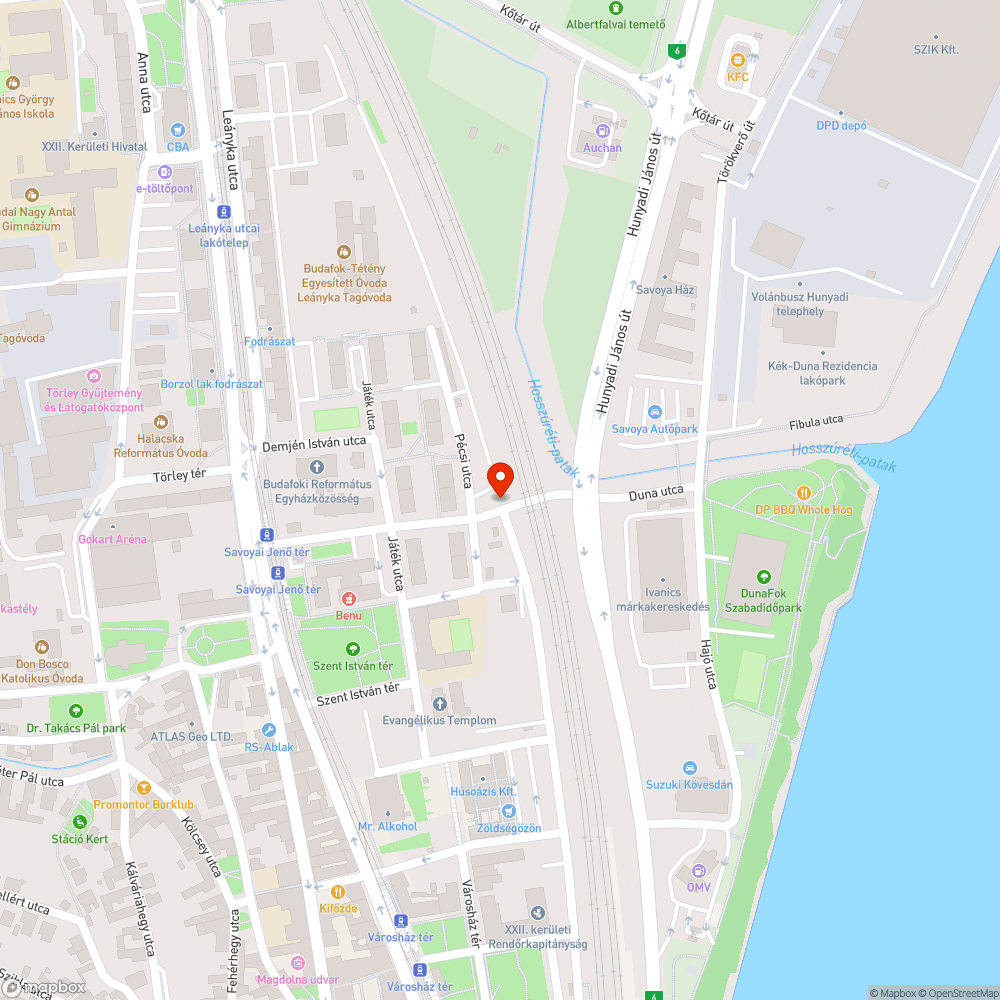 Eldugult a Duna bejelentés helye