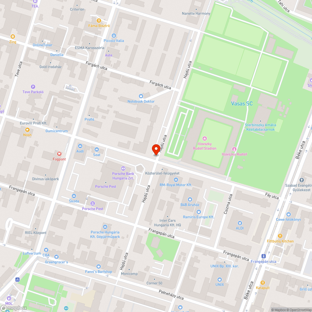 kidőlt EAK tábla bejelentés helye