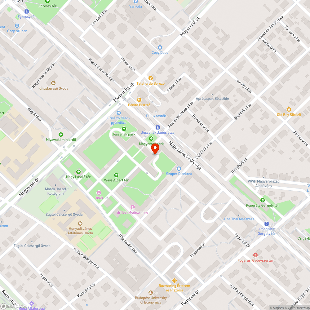 Kiszáradt ecet/bálványfa leeső száraz ágak bejelentés helye