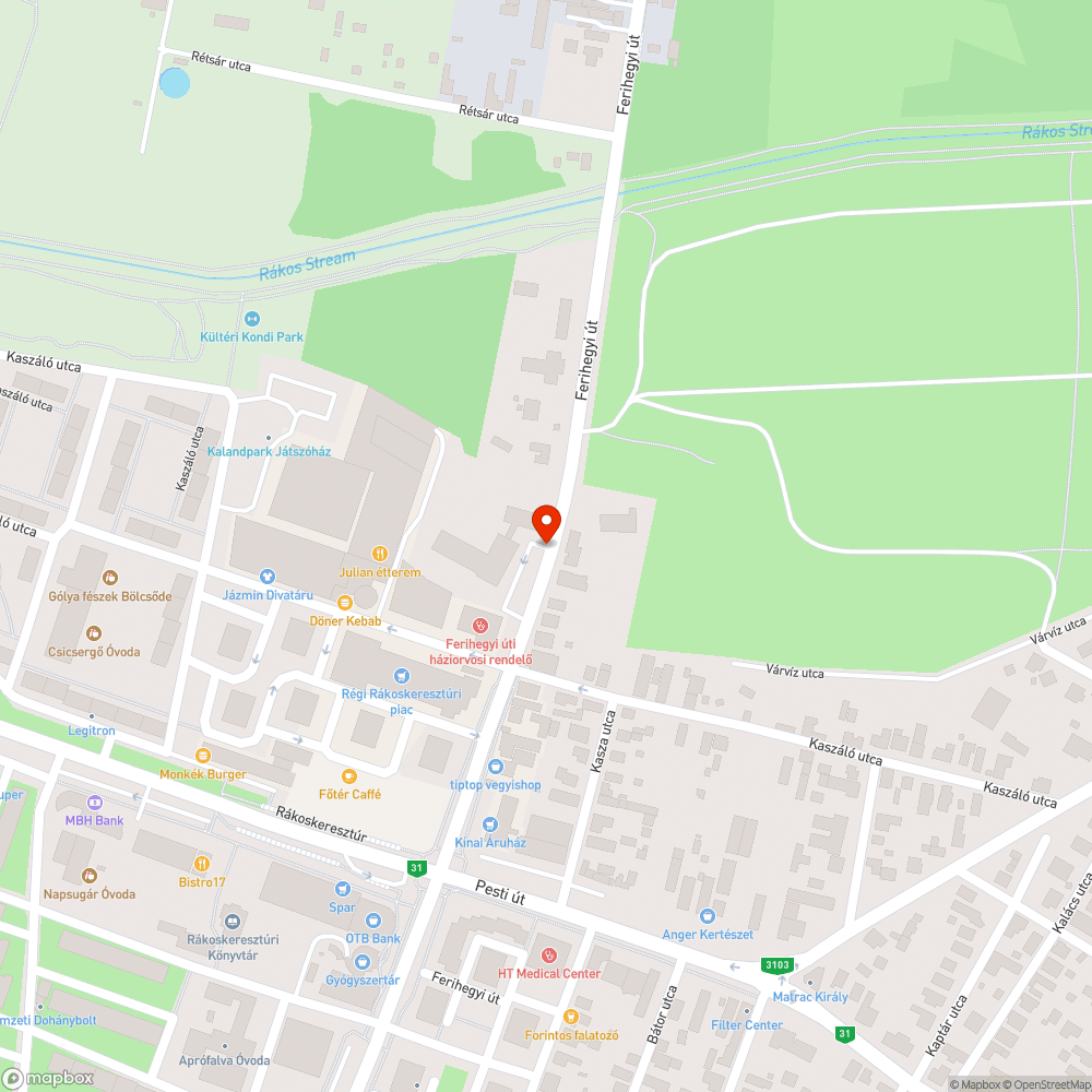 Szétesett kőkerítés bejelentés helye