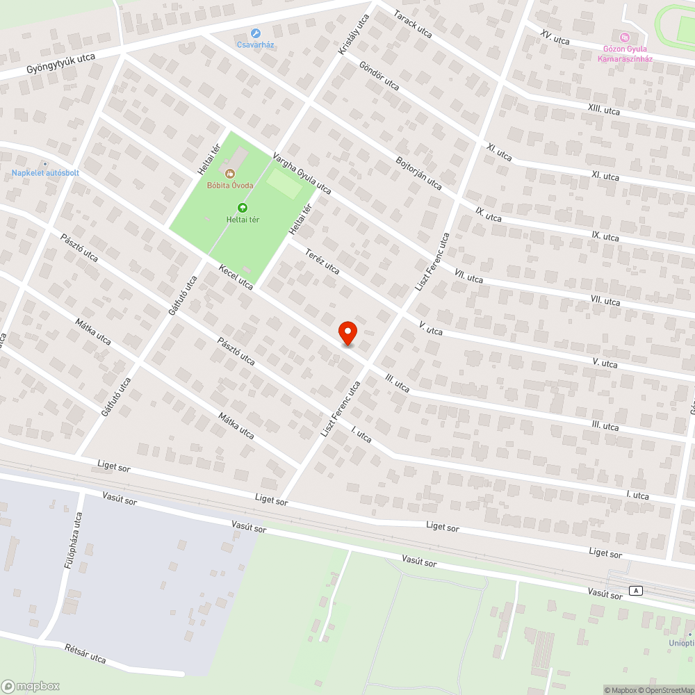 Rettentően rozsdás bejelentés helye