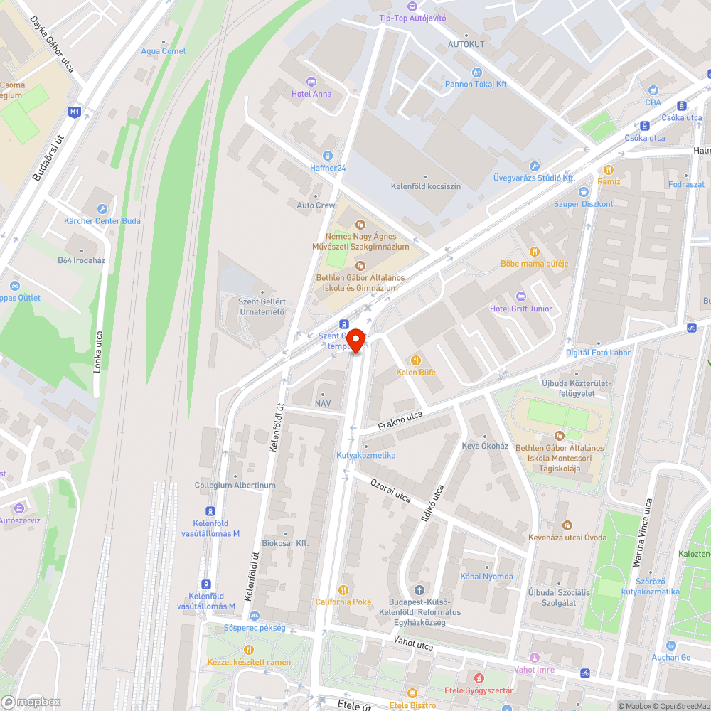 Eldugult víznyelő a Somogyi út 1-nél bejelentés helye