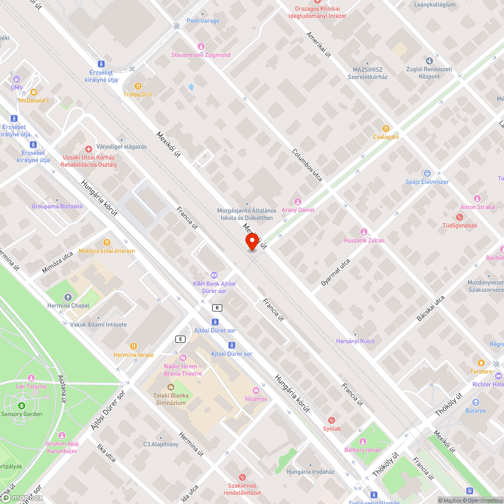 Nagy gaz bejelentés helye