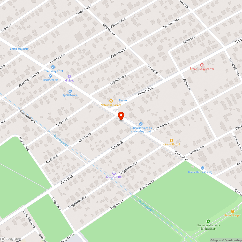 Timur utca megálló áthelyezése bejelentés helye