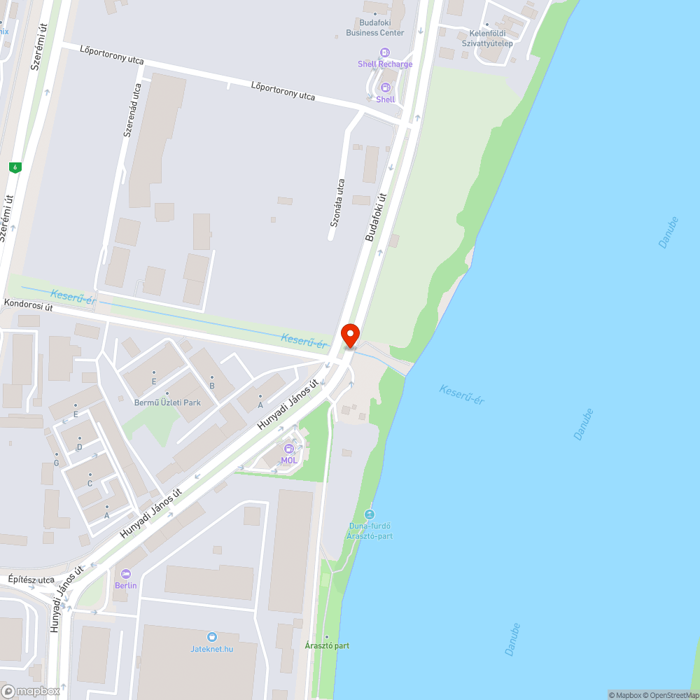 Homokos járda bejelentés helye