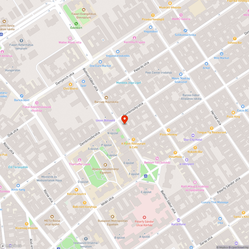 Kerékpár támasz bejelentés helye