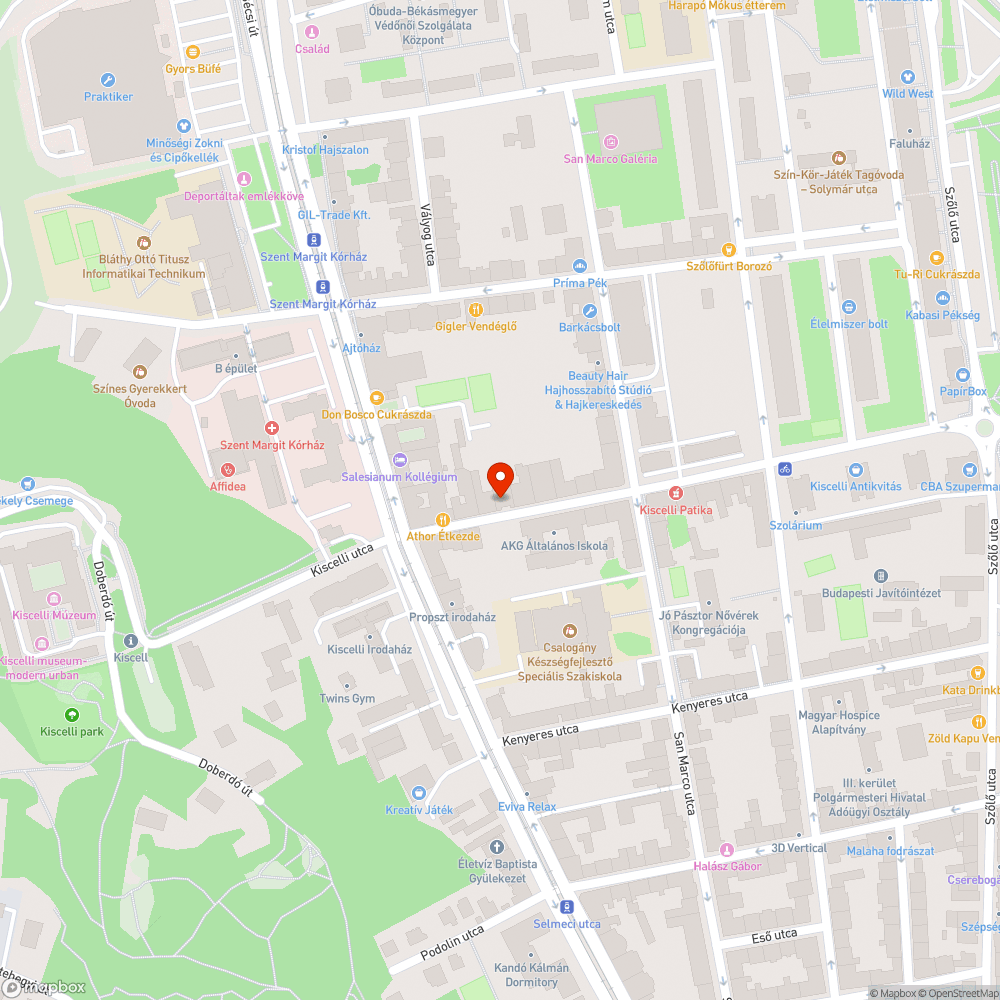 Használhatatlan járda bejelentés helye