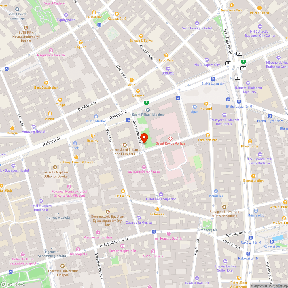 Törött és firkás pad bejelentés helye