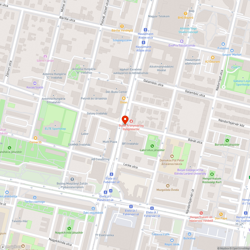 Parlagfű bejelentés helye