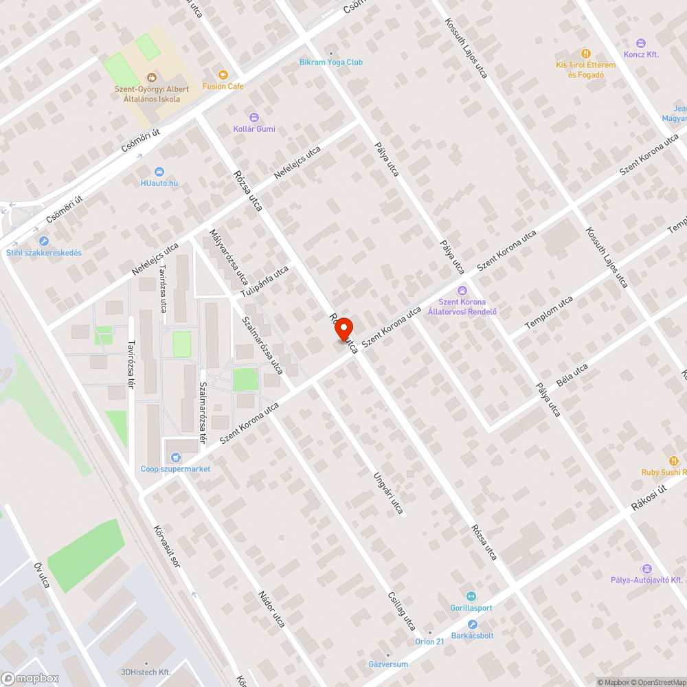 Beaszfaltozott lefolyó bejelentés helye