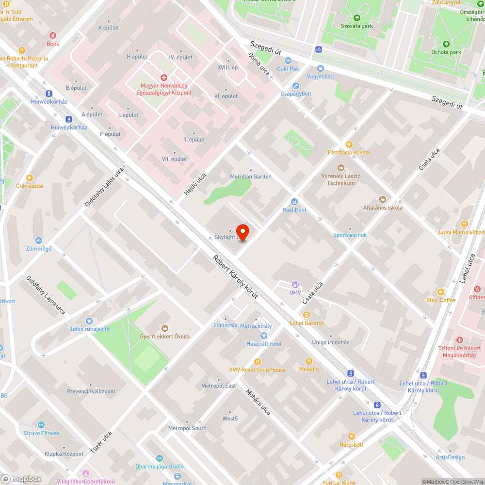 Szemét az út mentén bejelentés helye