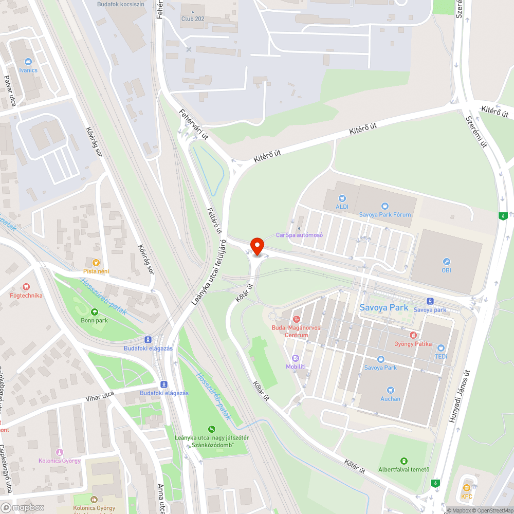 Feltáró gyom bejelentés helye