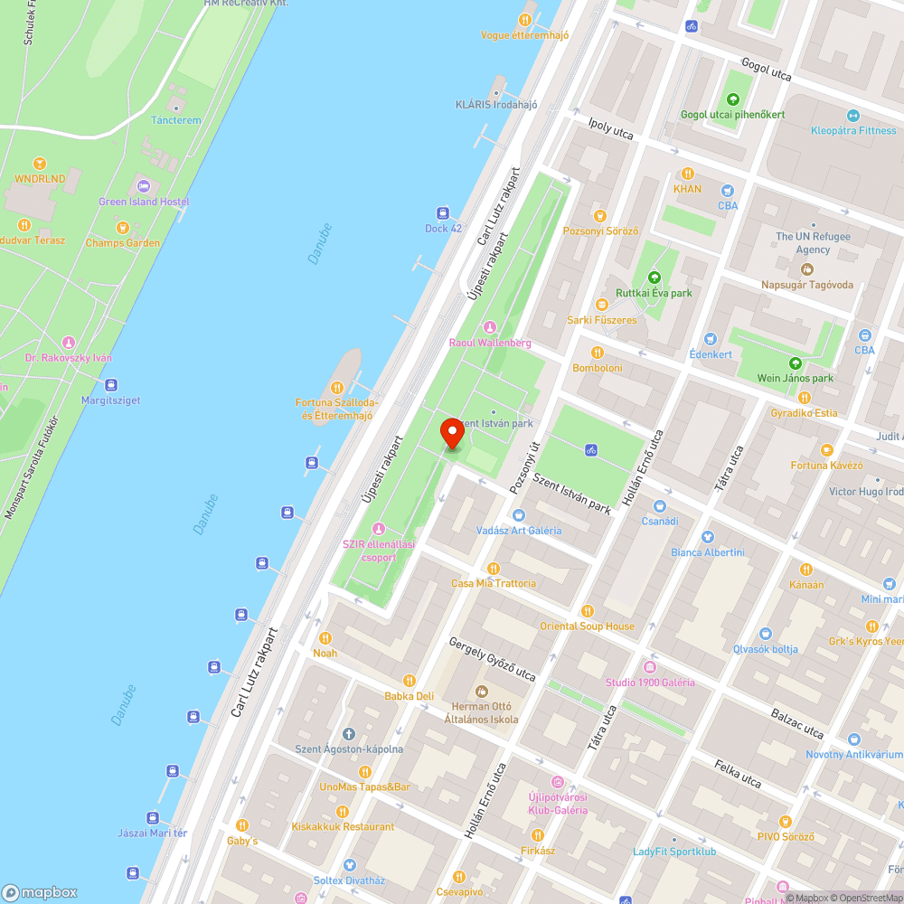 Elhagyott bicikli bejelentés helye