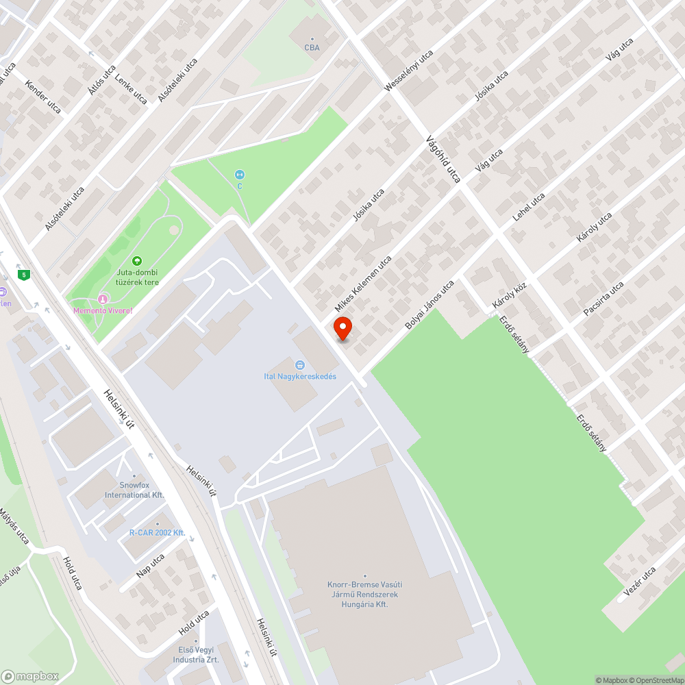 Belogó faágak - Lenke utca bejelentés helye