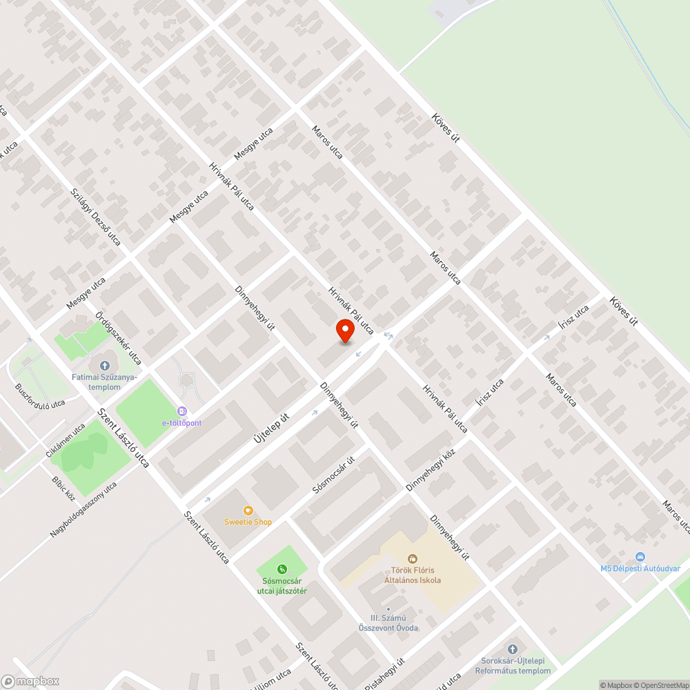 Eltört kresz tábla és elforgatva bejelentés helye