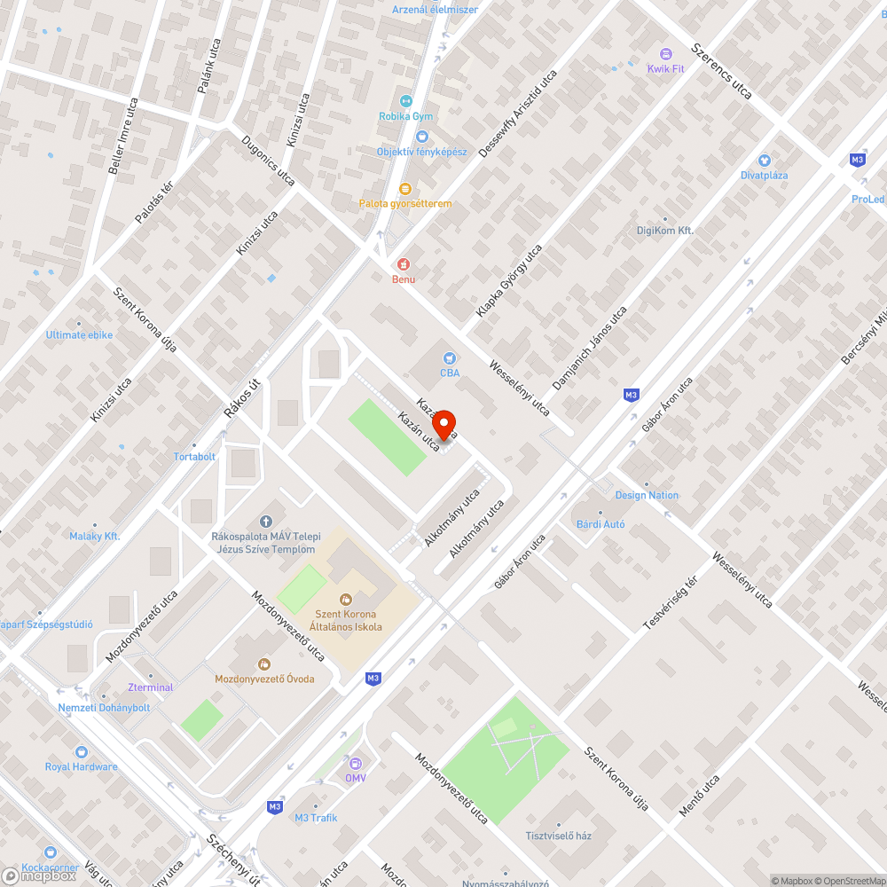 Fához láncolt lomis tábla bejelentés helye