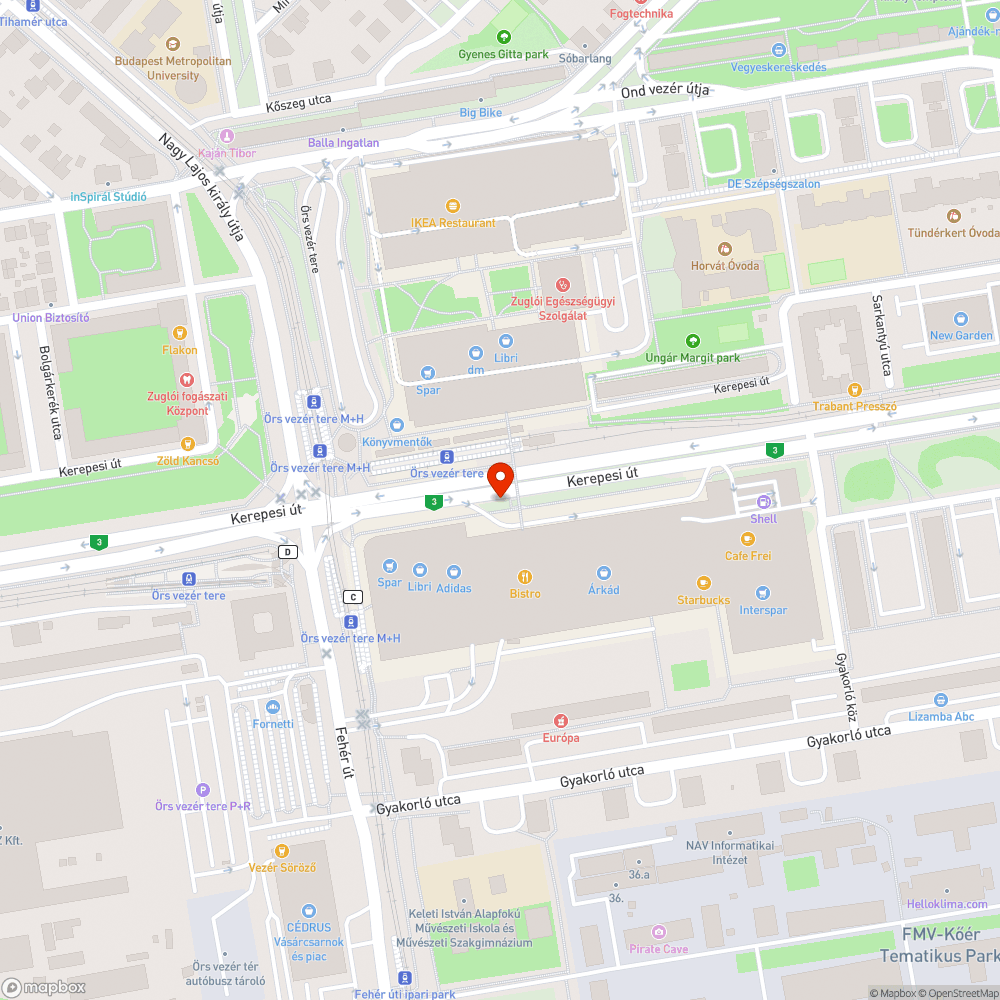 Töredezett fedlap bejelentés helye