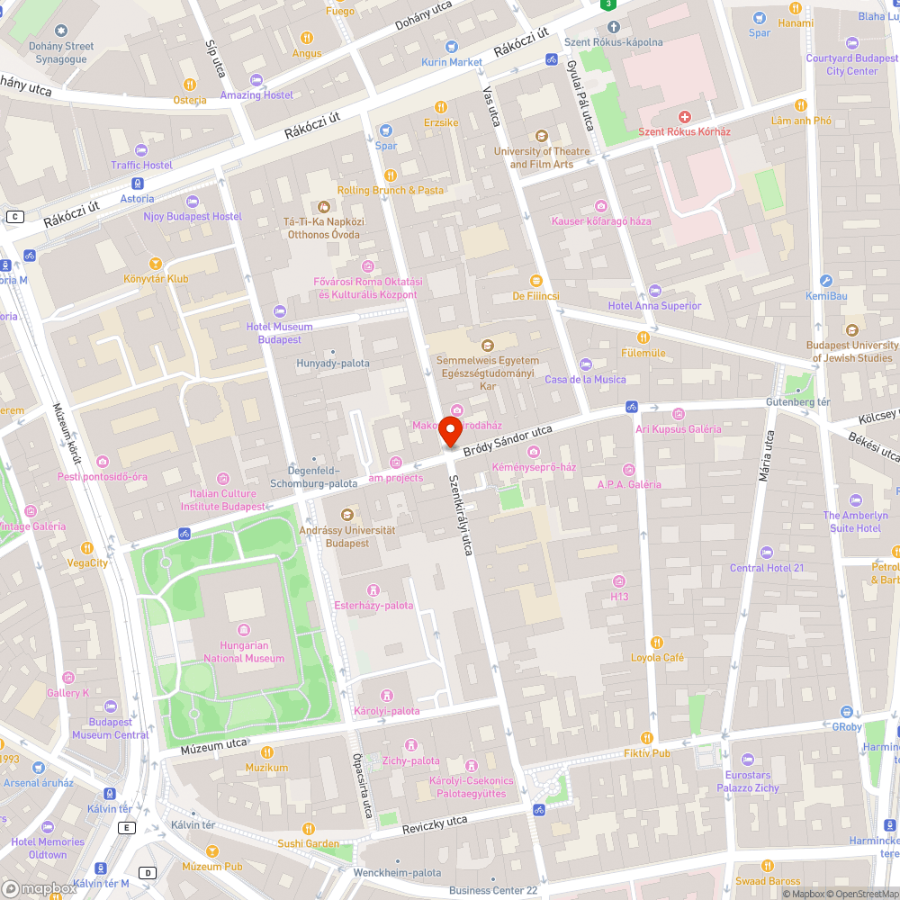 Túlcsorduló szemetes bejelentés helye