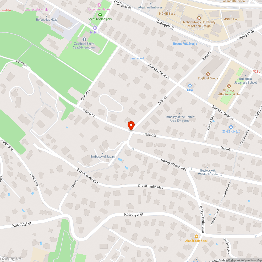 Problémás átkelés bejelentés helye