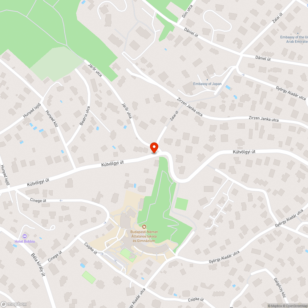 Szabálytalan parkolás akadályozza a buszt bejelentés helye