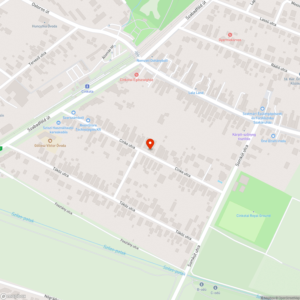 Hepehupás fedél bejelentés helye