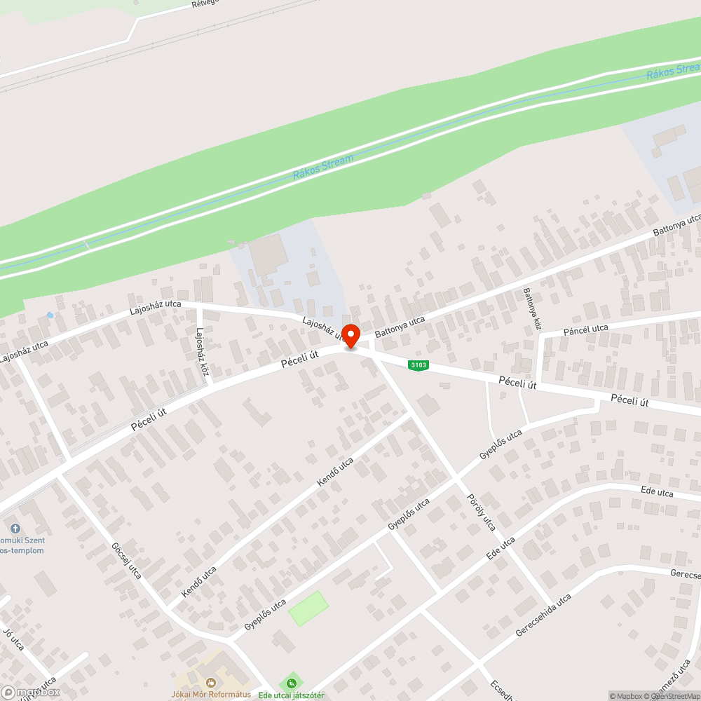 Péceli úton Parlagfű farm bejelentés helye