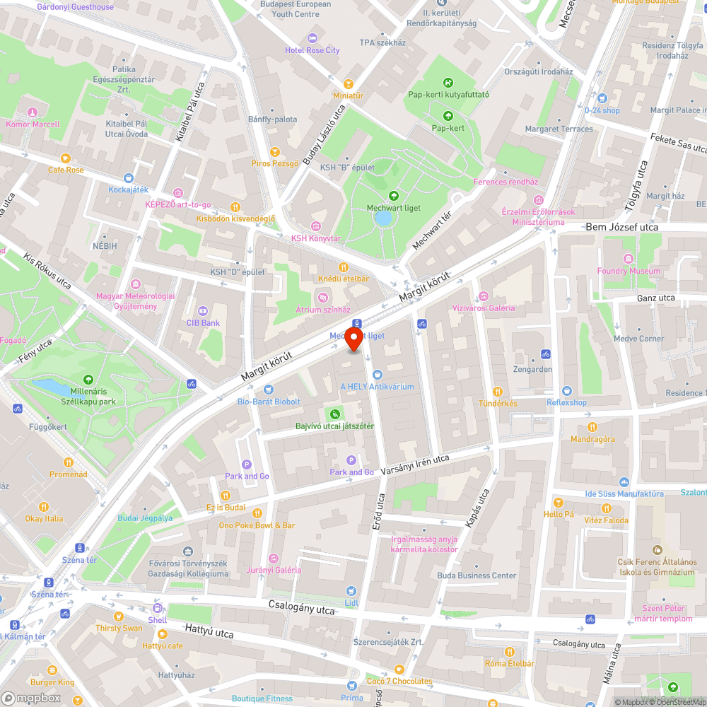 Firkás tábla (Mechwart liget) bejelentés helye