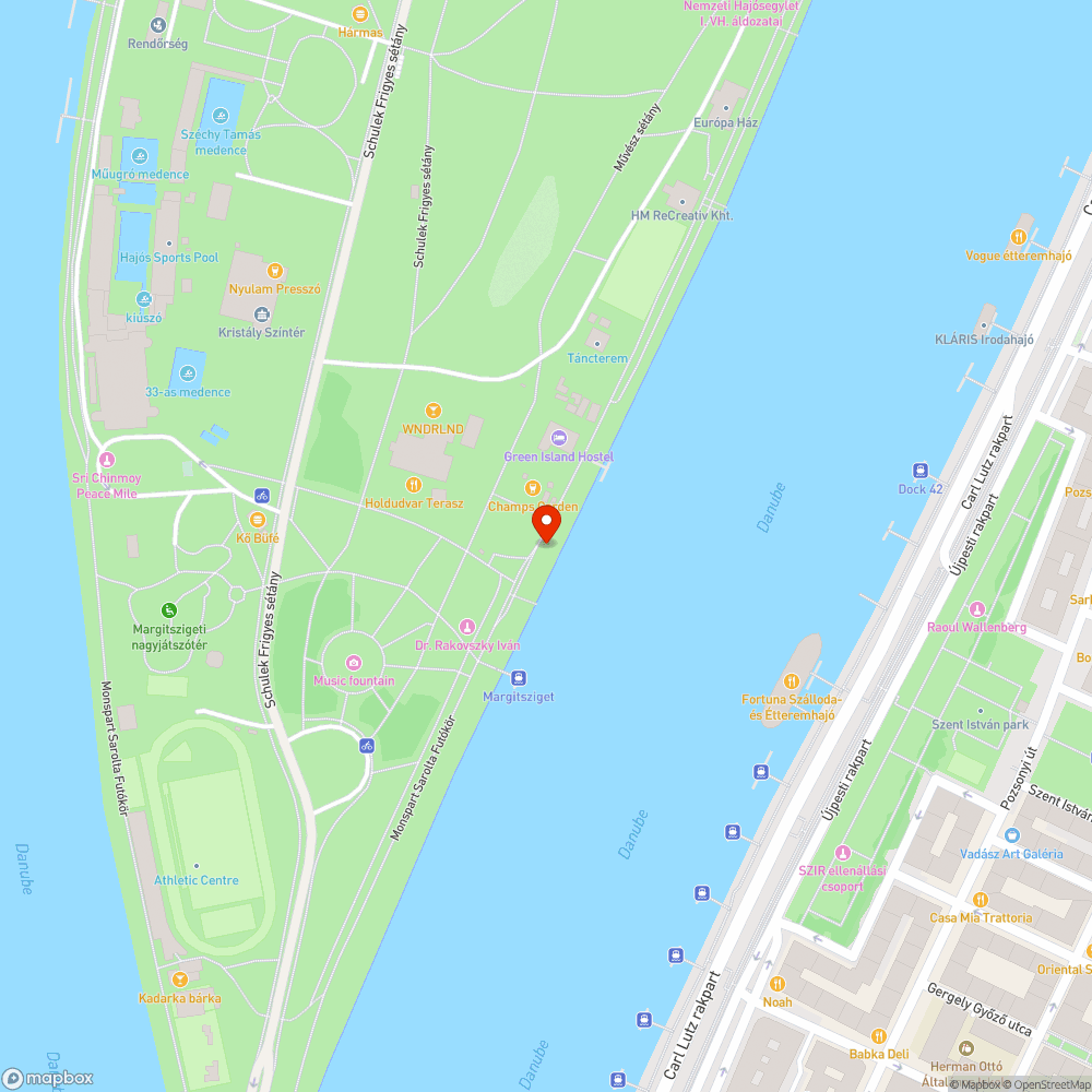 Nem működő wc a Margit szigeten bejelentés helye