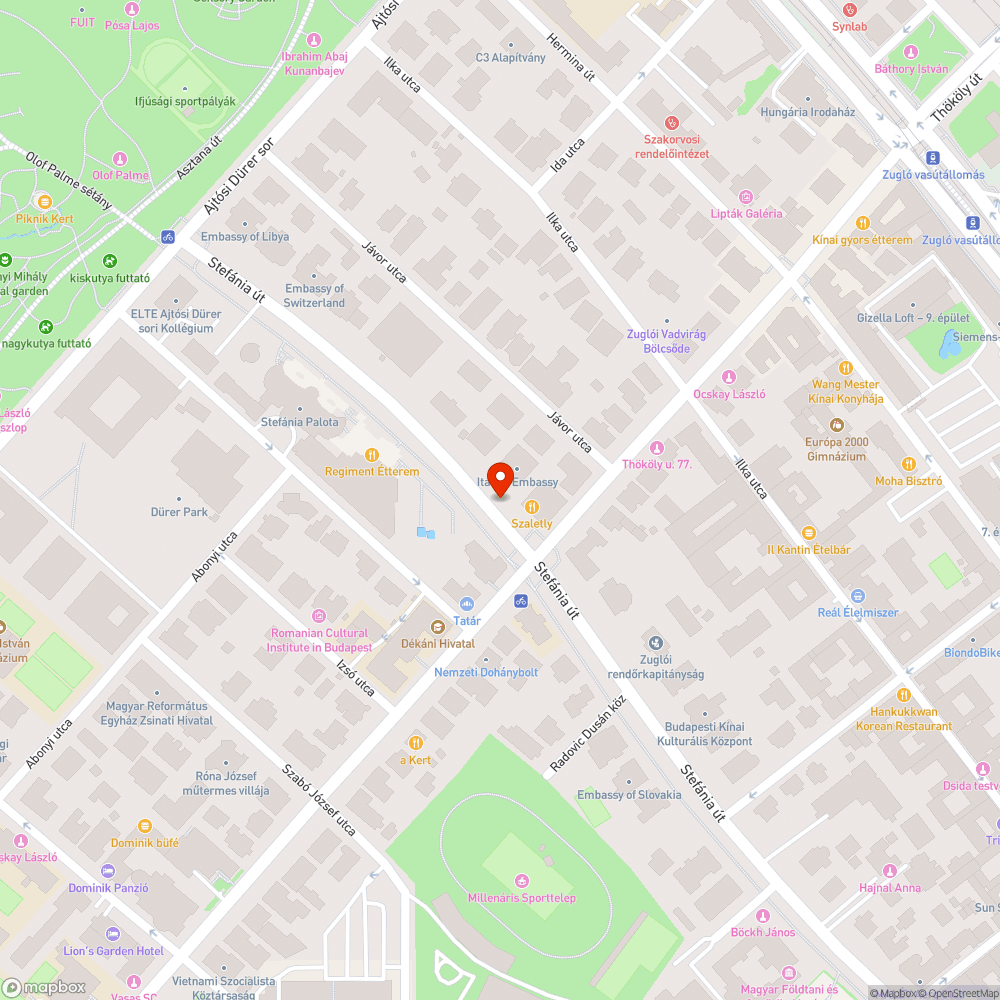 Kopott padok bejelentés helye