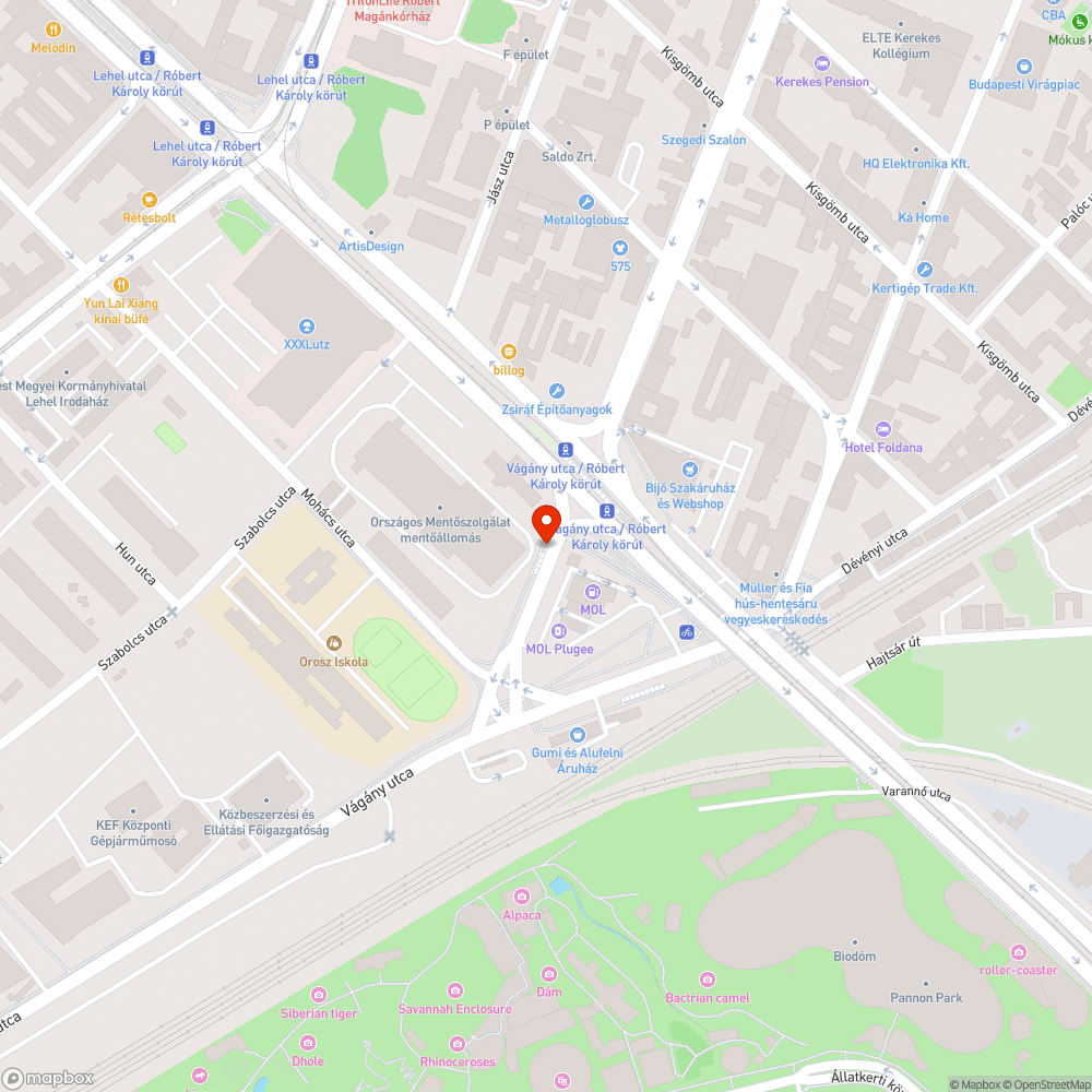 Firkálás bejelentés helye