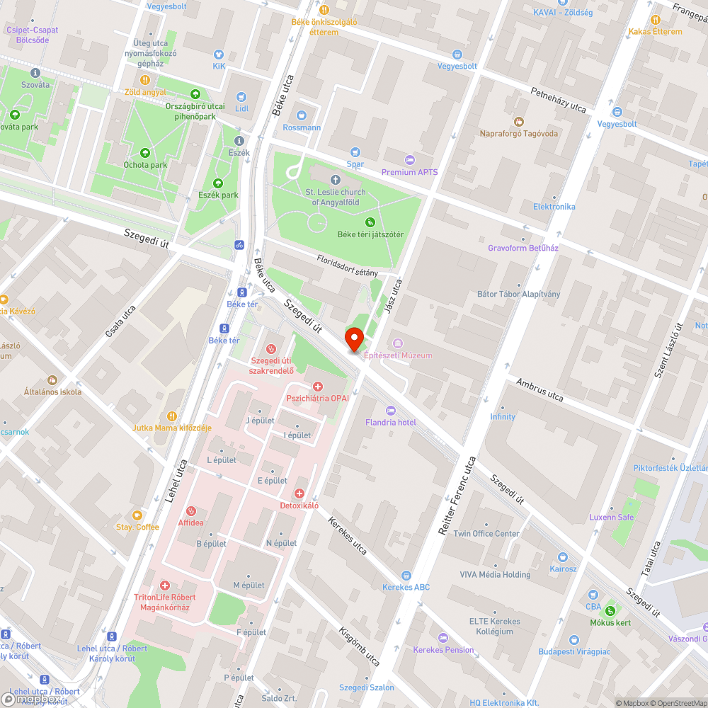 Gyalogos ösvényke bejelentés helye