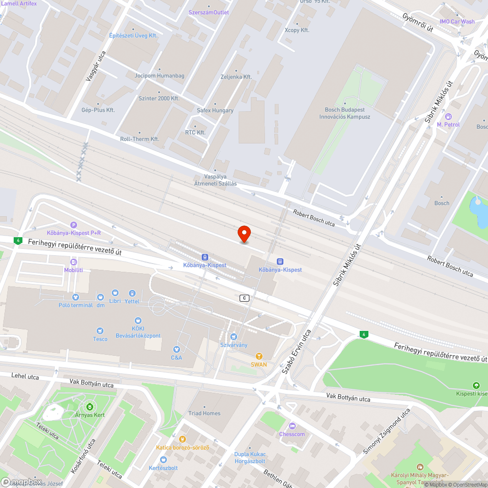 Elhanyagolt terület bejelentés helye