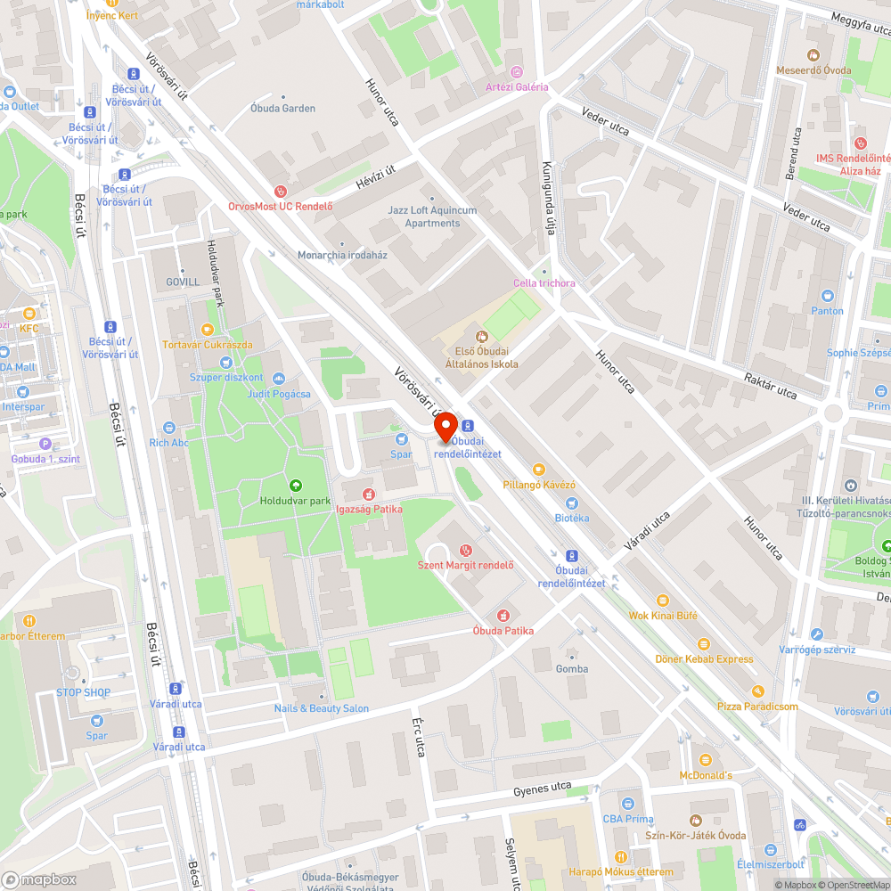 Kidöntött poller bejelentés helye