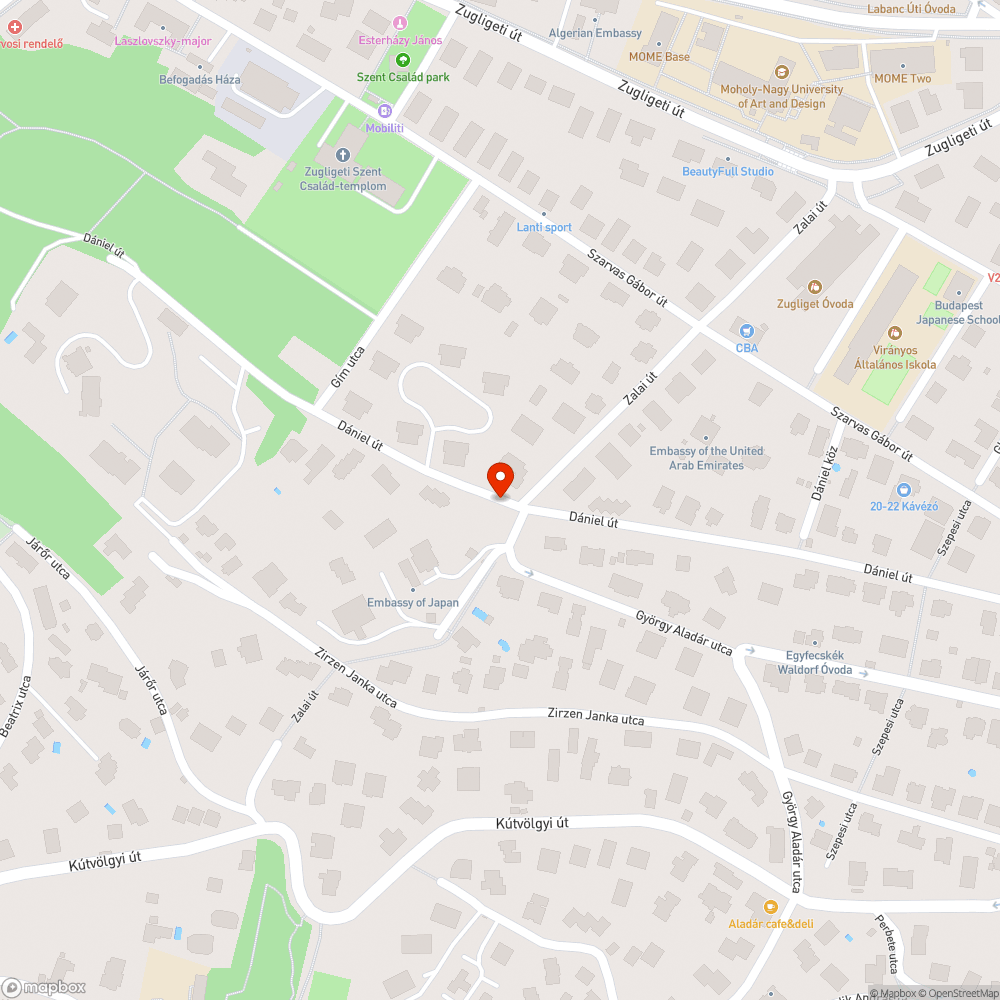 Elhagyott Opel bejelentés helye