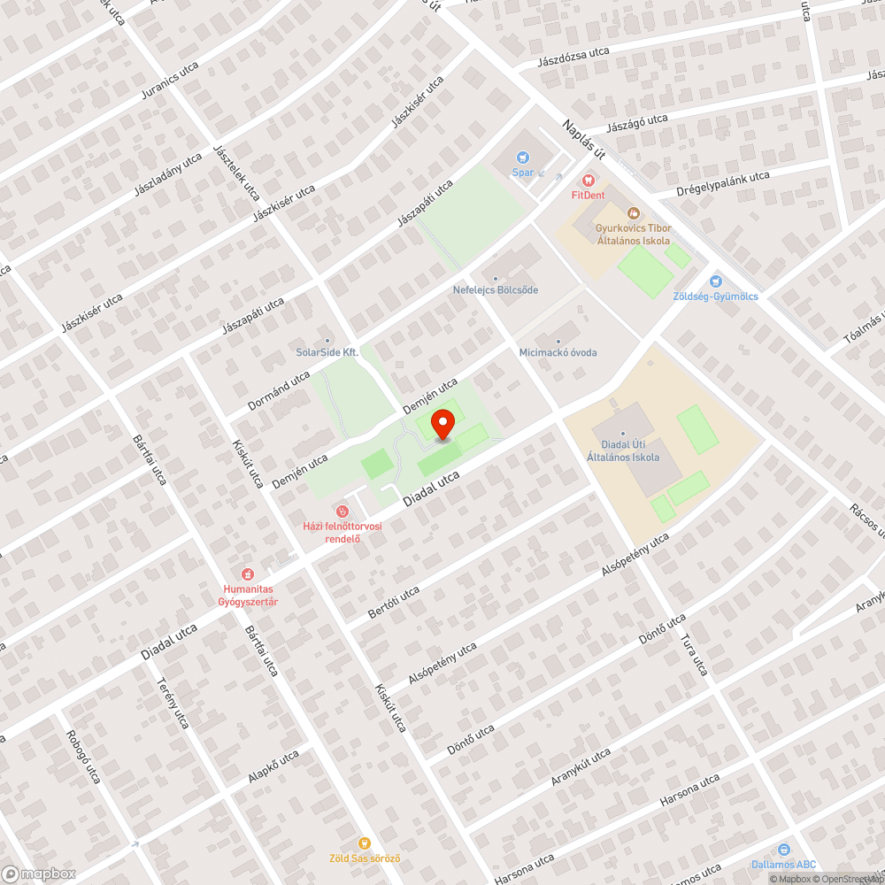 összefirkált csúszda bejelentés helye