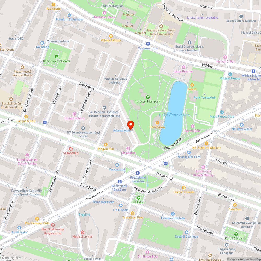 parkolóhely fölfestések a XI. kerületben bejelentés helye