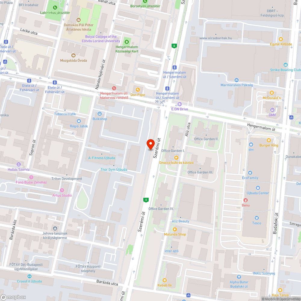 Szerémi gyűrődés bejelentés helye