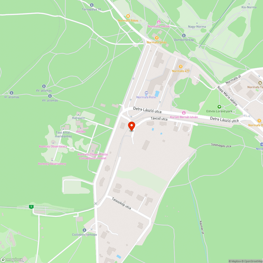 Illegális hulladéklerakó a Csillagvizsgáló úton bejelentés helye