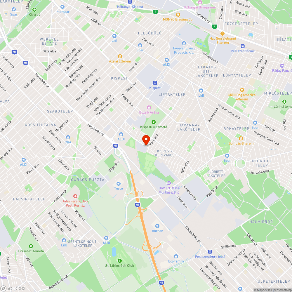 Letarolt pollerek bejelentés helye