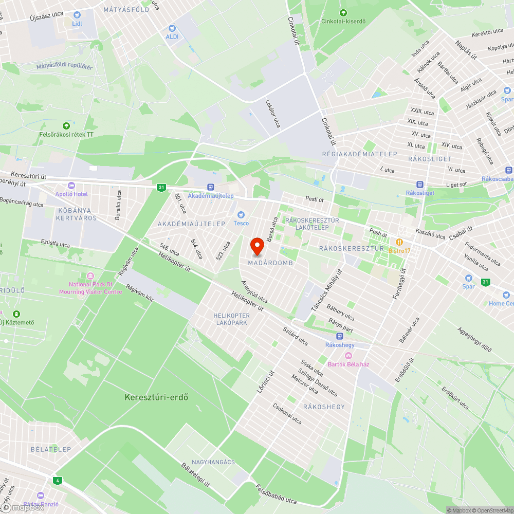 Zsákutca táblajelölés nélkül! bejelentés helye