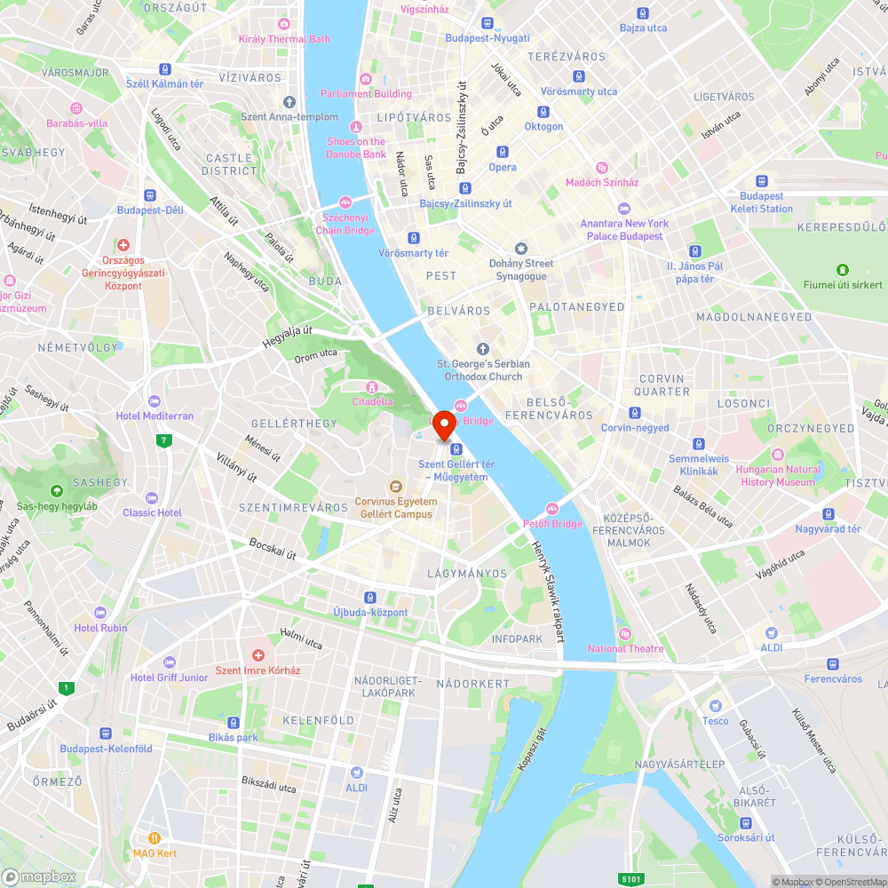 cserére szoruló utcai szemetes bejelentés helye